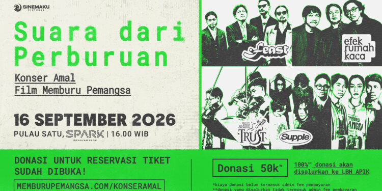 Gebrakan Amal Film Memburu Pemangsa